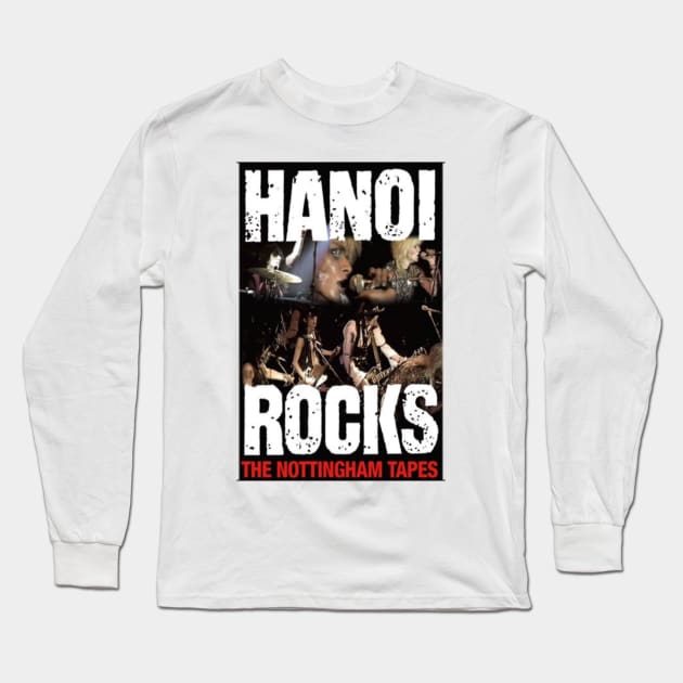 Hanoi rocks Long Sleeve T-Shirt by Jhon Towel